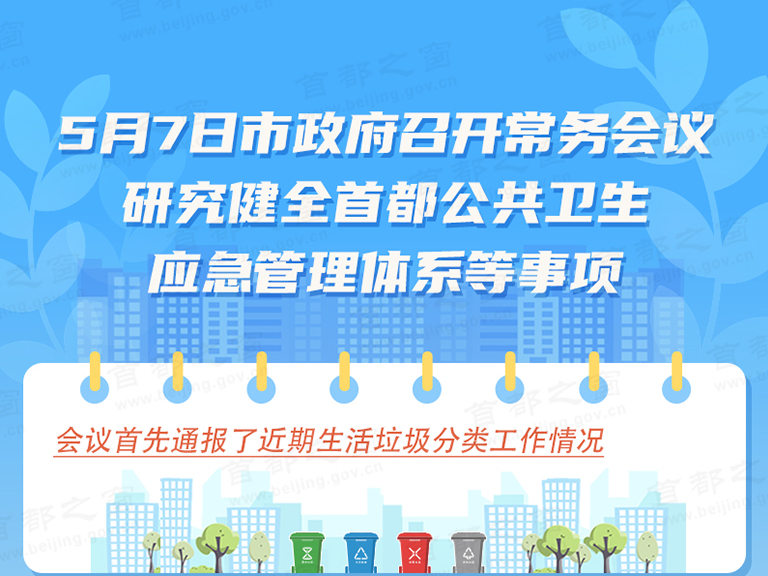 5月7日市政府召开常务会议研究健全首都公共卫生应急管理体系等事项
