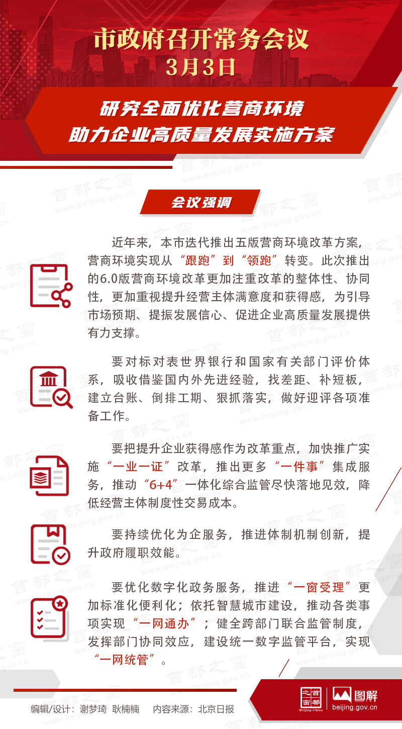 研究全面优化营商环境助力企业高质量发展实施方案