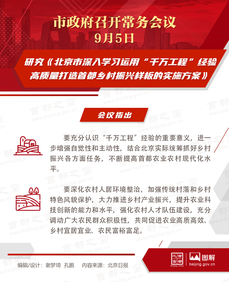 研究《北京市深入学习运用“千万工程”经验高质量打造首都乡村振兴样板的实施方案》