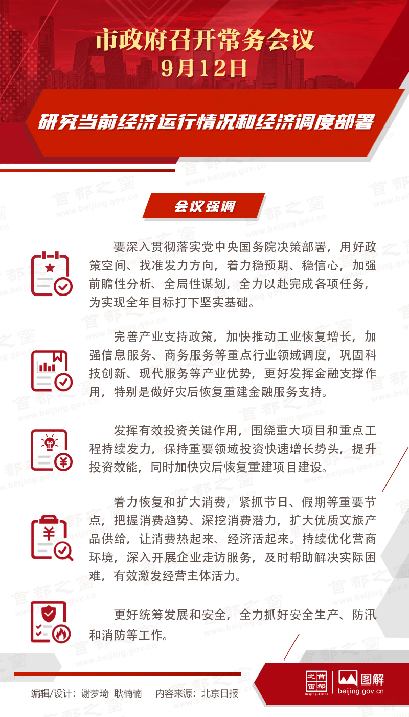 研究当前经济运行情况和经济调度部署