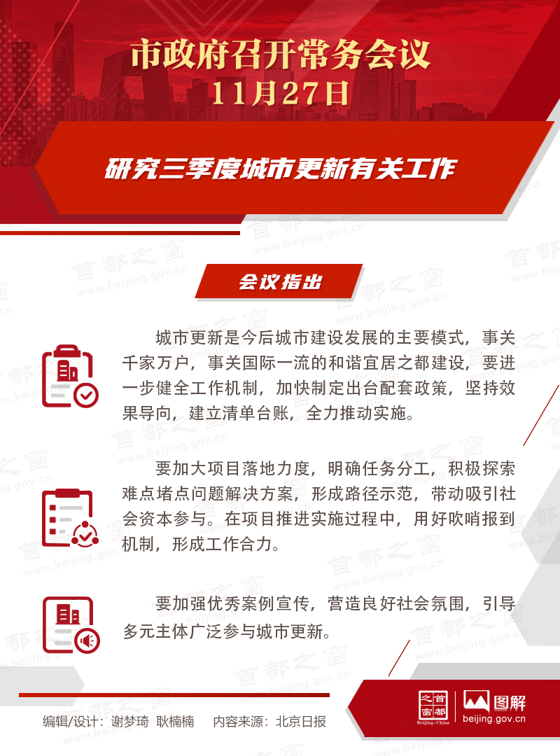研究三季度城市更新有关工作