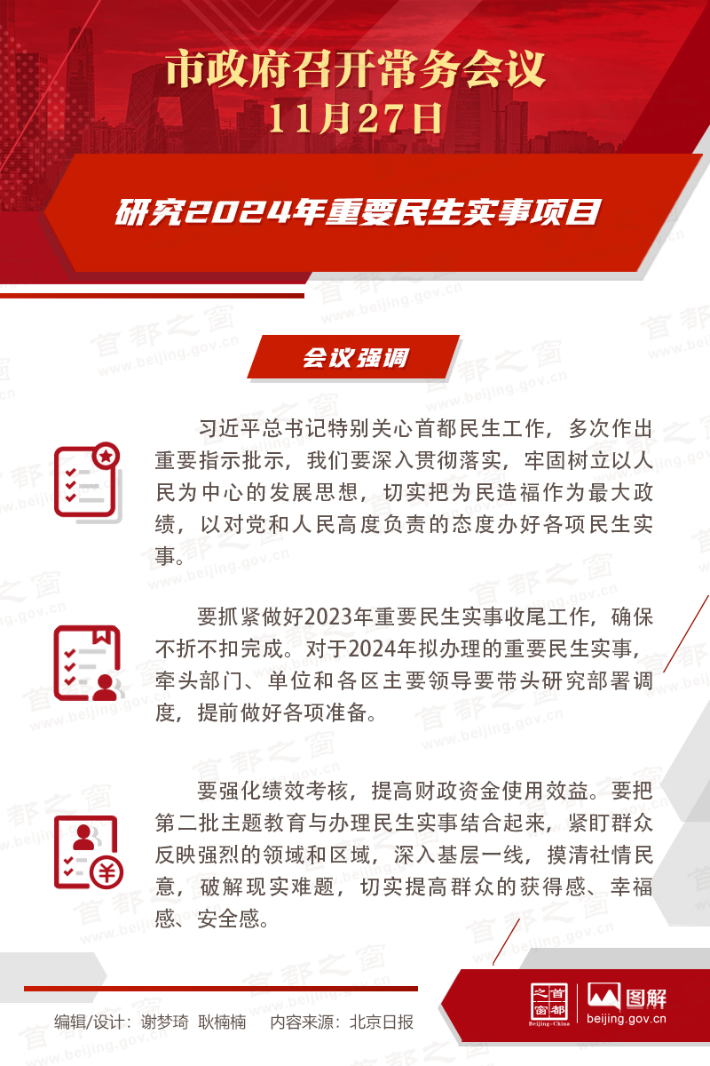 研究2024年重要民生实事项目