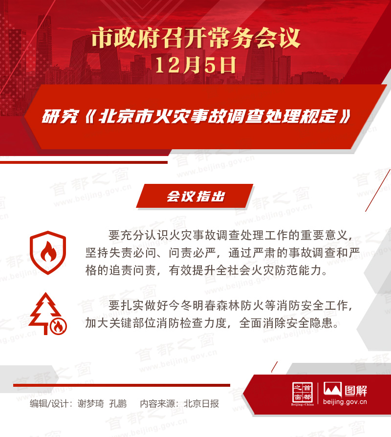 研究《北京市火灾事故调查处理规定》