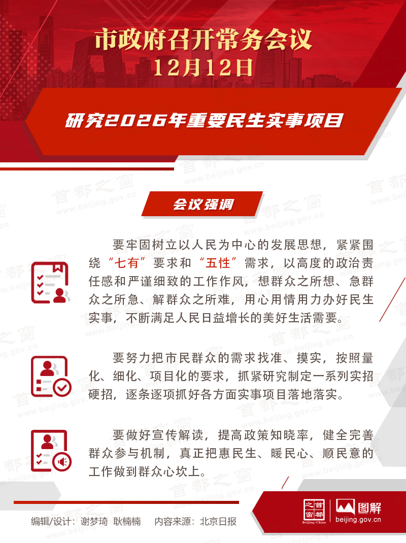研究2026年重要民生实事项目