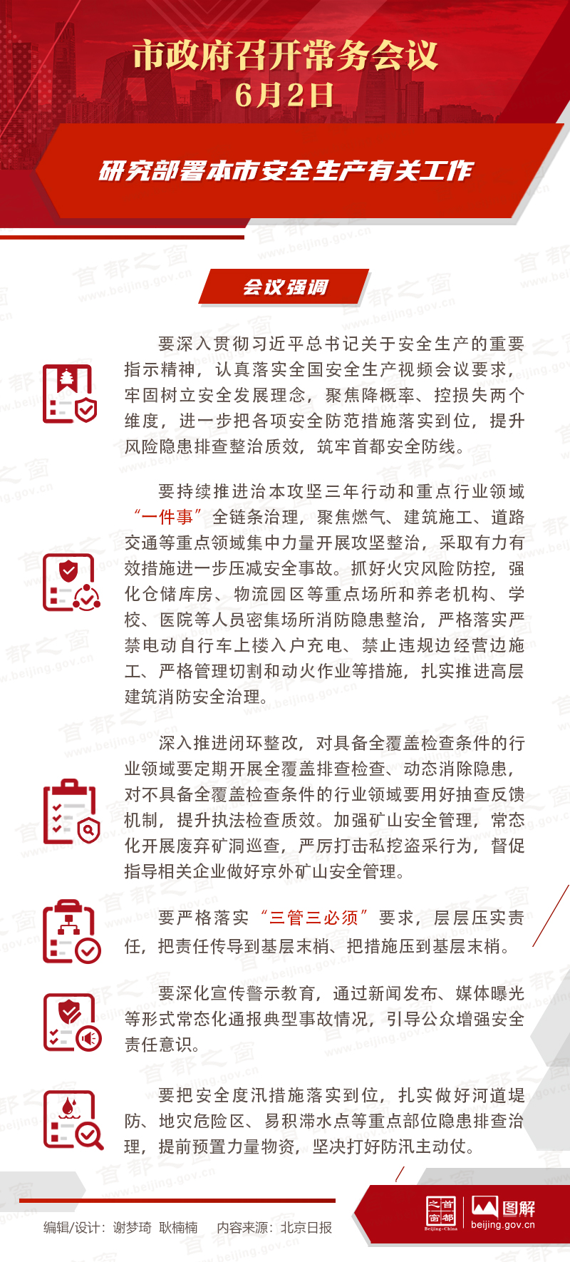市政府常务会议图解:研究部署本市安全生产有关工作 市政府常务会议图解:研究部署本市安全生产有关工作