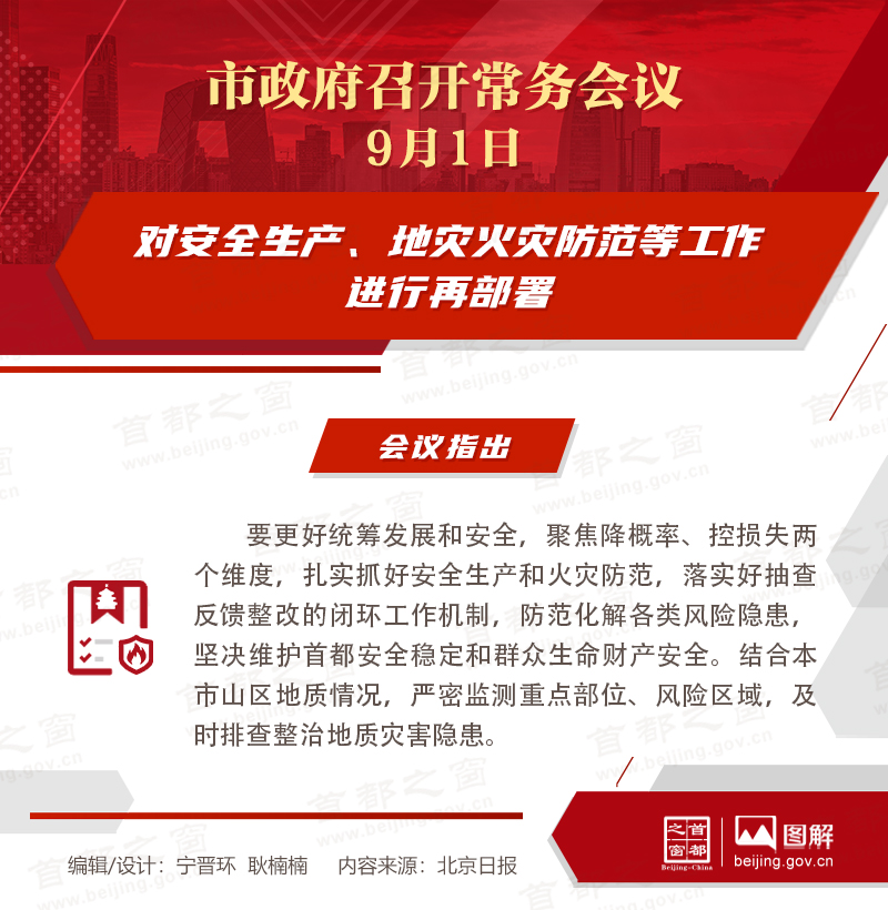 市政府常务会议图解:对安全生产、地灾火灾防范等工作进行再部署 市政府常务会议图解:对安全生产、地灾火灾防范等工作进行再部署