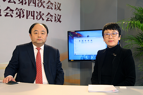 1月23日市规划委主任黄艳、通州区区长岳鹏谈“加快行政副中心建设”