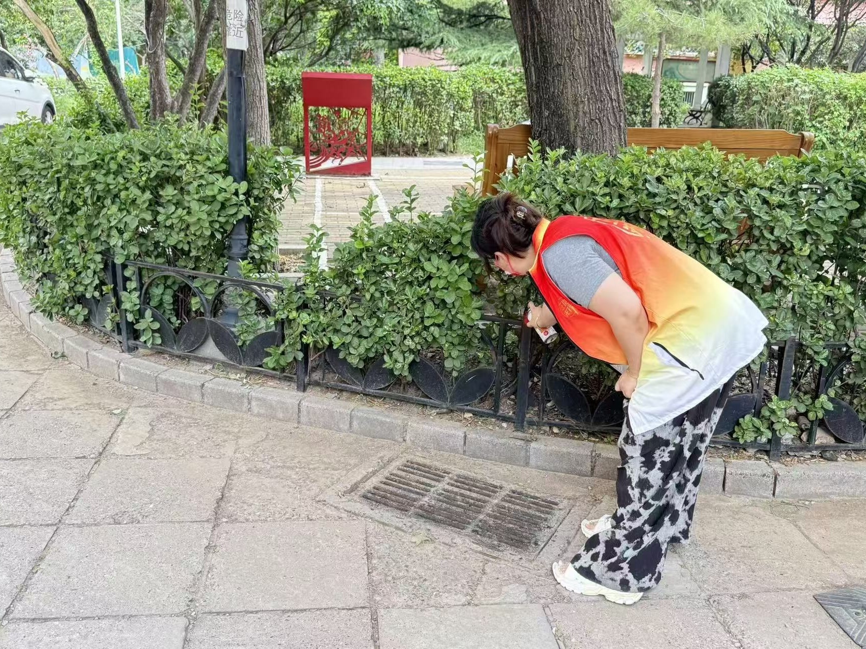 给73个雨箅子做“标记”!社区小妙招筑牢防汛大防线 给73个雨箅子做“标记”!社区小妙招筑牢防汛大防线