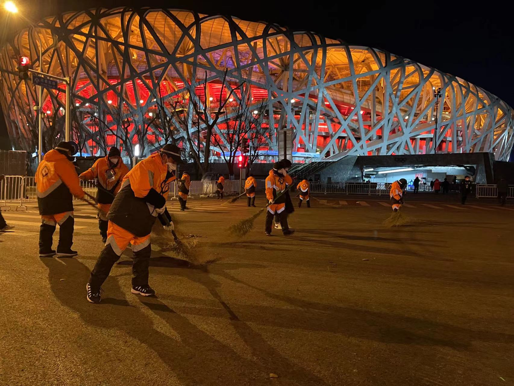 聚焦冬奥会开幕式 全力以赴、精益求精做好城市运行保障工作