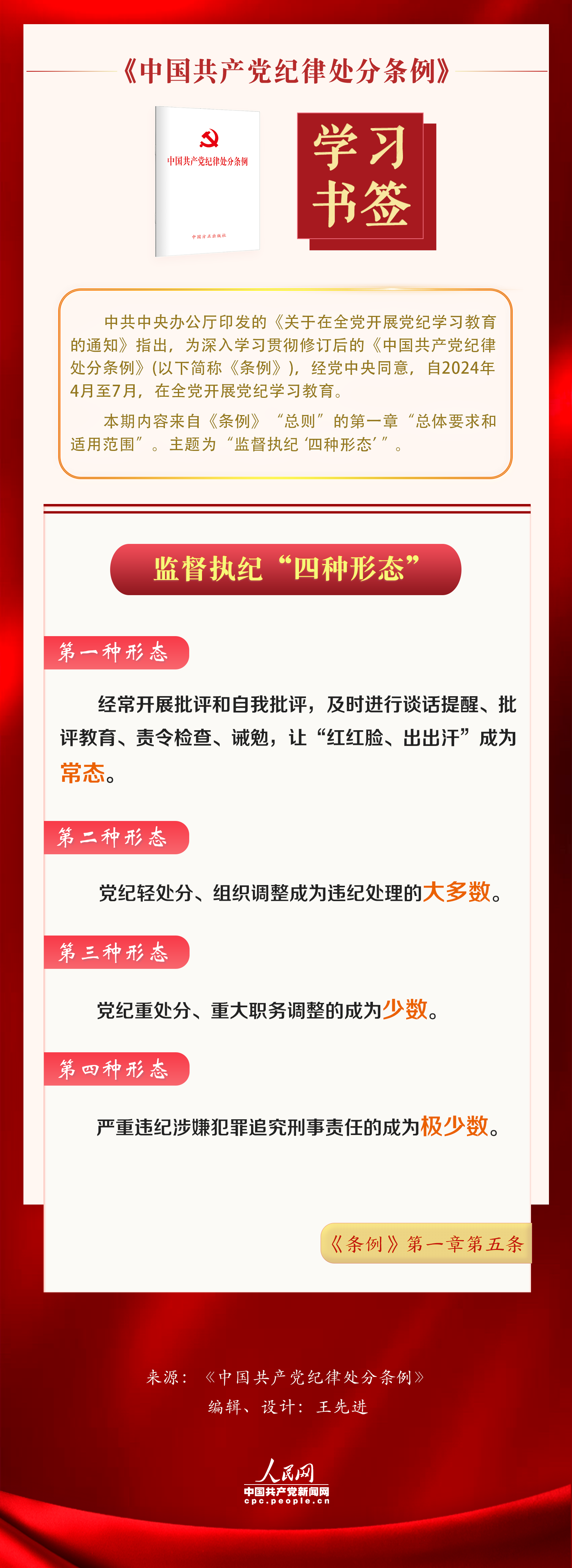 学习书签｜监督执纪“四种形态”