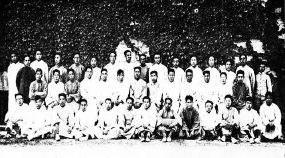 1927年，潞河中学学生自治会合影。