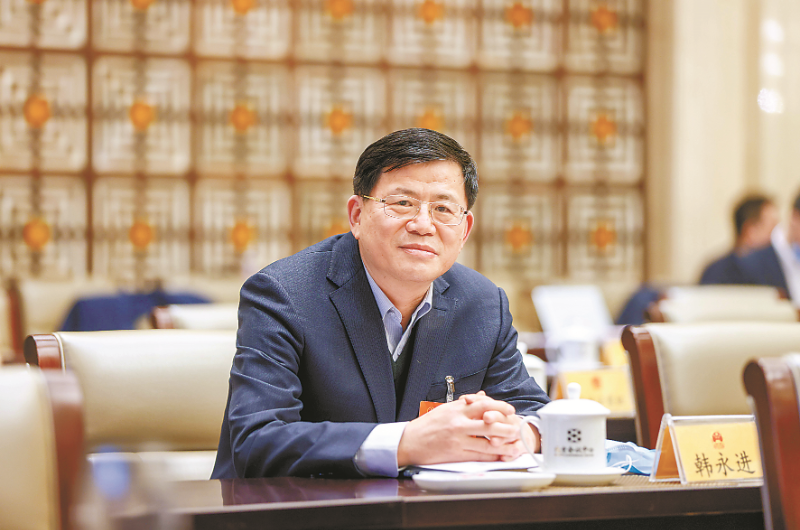 国家图书馆原馆长韩永进 “在文化强国路上当好服务员”