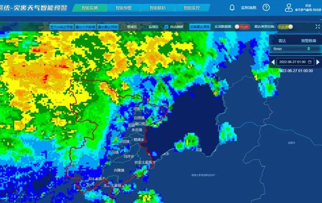 雷达回波图