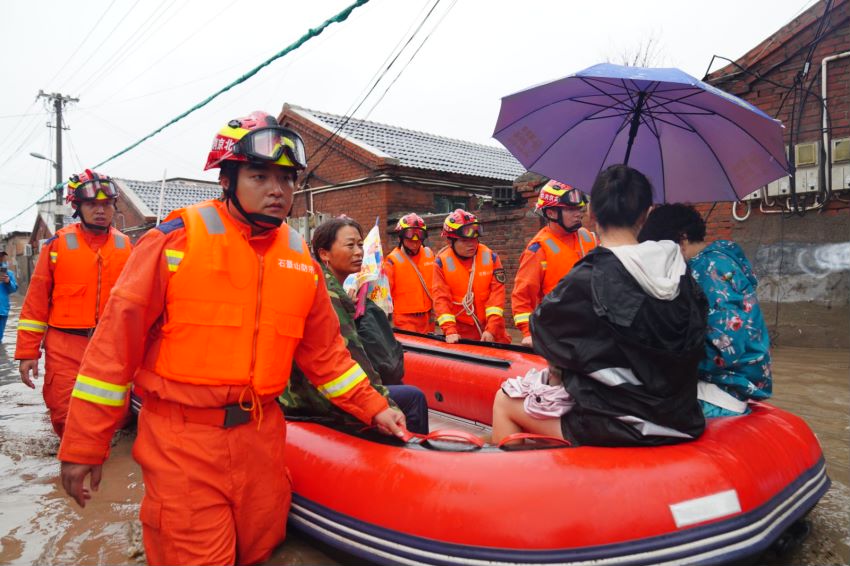 石景山区组织麻峪地区群众转移避险 涉及5855人