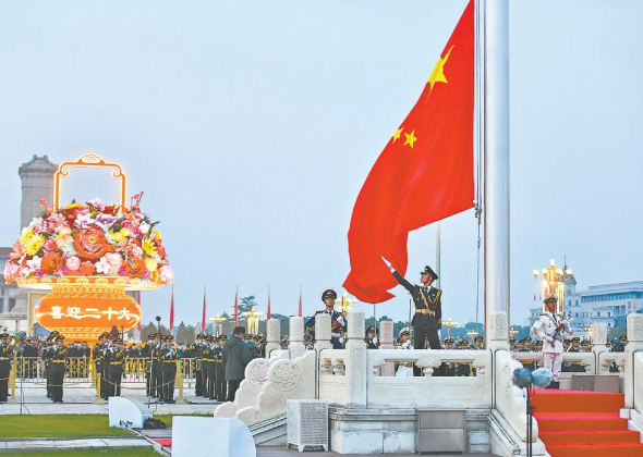 此刻 我们一起祝福祖国！