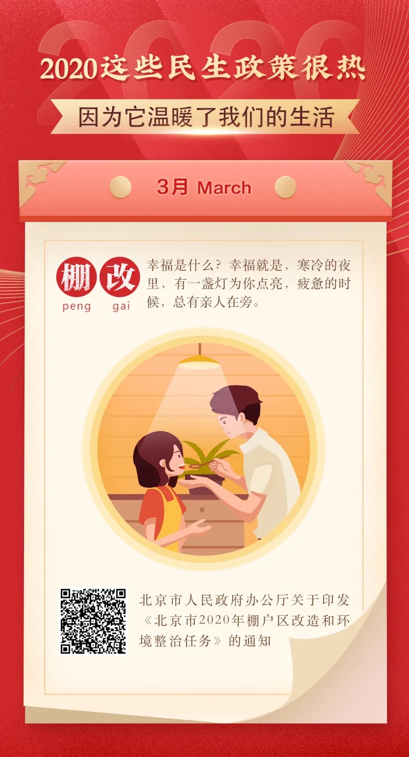 2020这些民生政策很热 因为它温暖了我们的生活