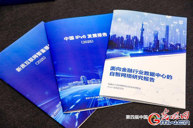 图为第四届中国IPv6创新发展大会重点发布相关报告 图为第四届中国IPv6创新发展大会重点发布相关报告