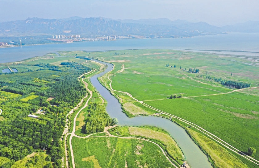 桑干河、洋河汇成永定河流入官厅水库。