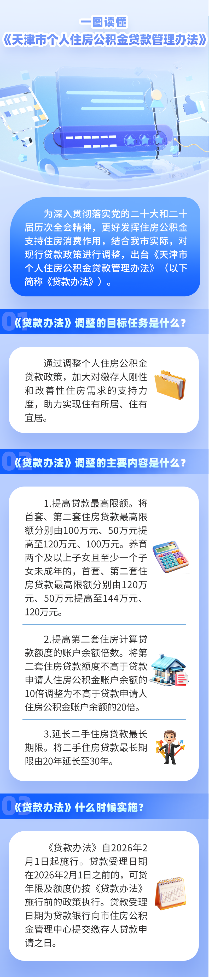 天津公积金贷款新政2月起施行