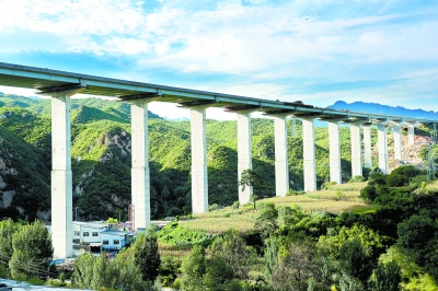太行山高速京蔚段石门特大桥