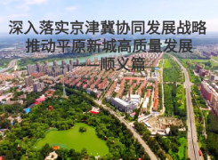 深入落实京津冀协同发展战略 推动平原新城高质量发展——顺义篇