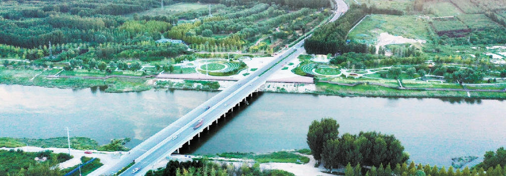 大运河公园(香河段)。
