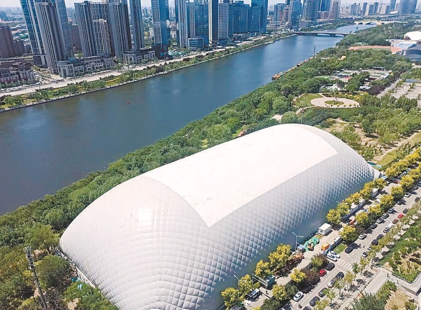 大运河畔多了个“大气球”。