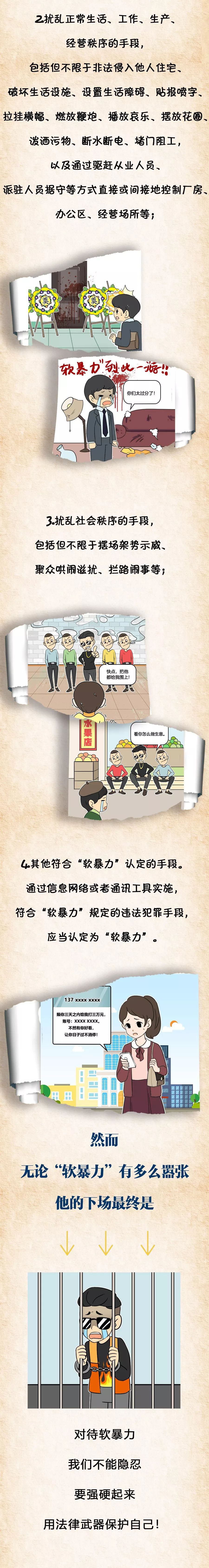 【扫黑除恶】一图读懂软暴力？硬打击！