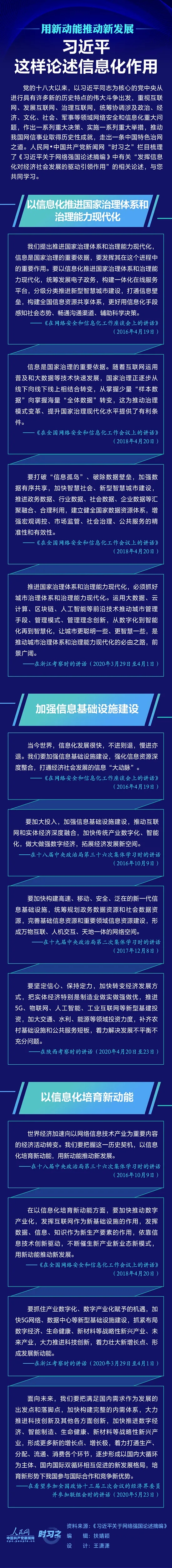 用新动能推动新发展 习近平这样论述信息化作用