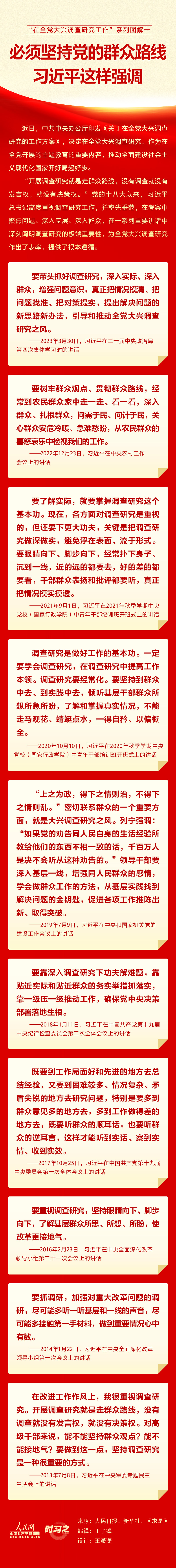 必须坚持党的群众路线 习近平这样强调