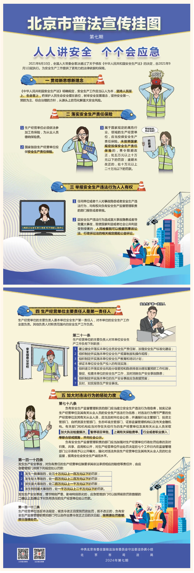 北京市2024年第7期北京市普法宣传挂图来了！