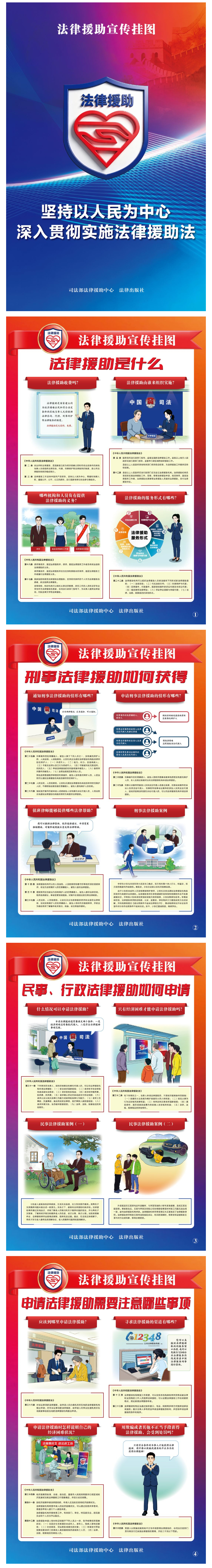 法律援助宣传挂图