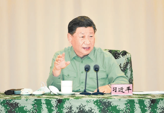 习近平在听取军队参与防汛救灾情况汇报时强调 发扬连续奋战作风 切实完成防汛救灾后续任务