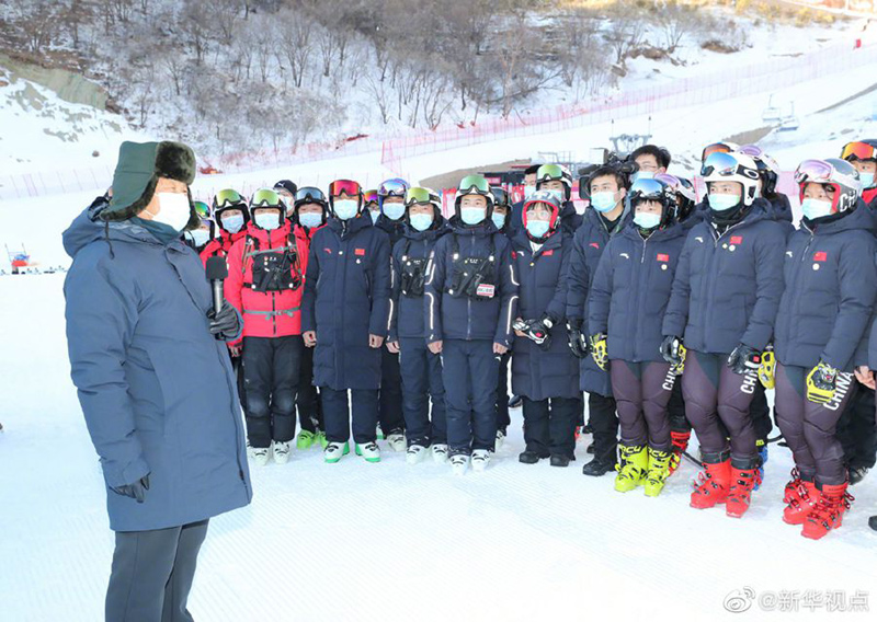 习近平考察北京冬奥会、冬残奥会筹办工作