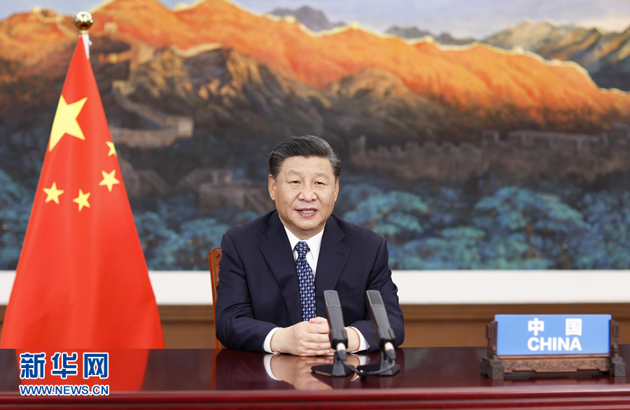5月21日晚，国家主席习近平应邀在北京以视频方式出席全球健康峰会，并发表题为《携手共建人类卫生健康共同体》的重要讲话。.jpg