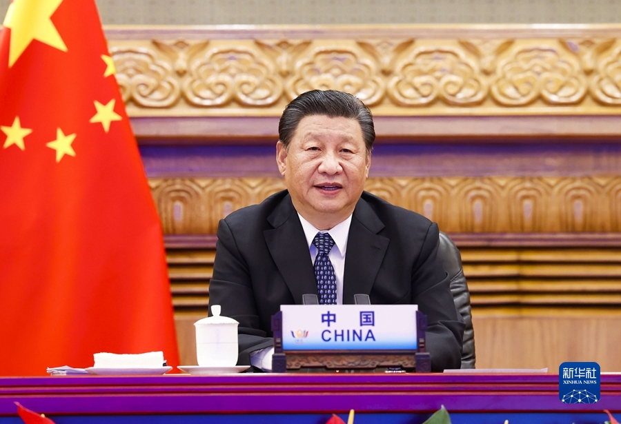 9月9日晚，金砖国家领导人第十三次会晤以视频方式举行。国家主席习近平在北京出席会晤并发表重要讲话。