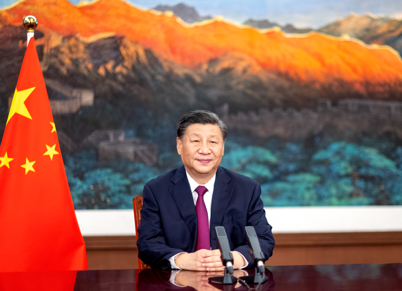 国家主席习近平在金砖国家外长会晤开幕式上发表视频致辞