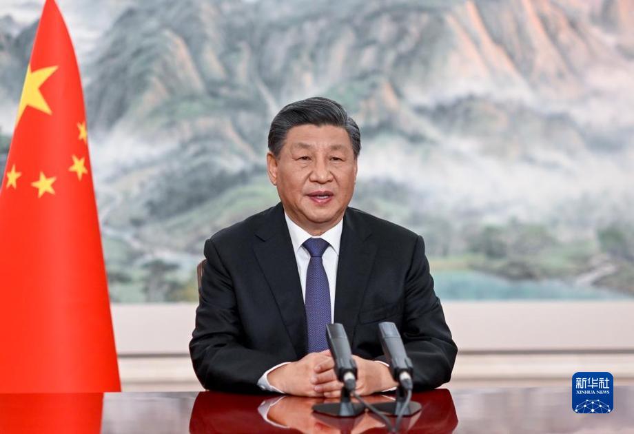12月15日晚，国家主席习近平以视频方式向在加拿大蒙特利尔举行的《生物多样性公约》第十五次缔约方大会第二阶段高级别会议开幕式致辞。