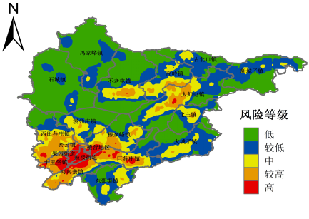 密云县雷电灾害风险等级区划图.png