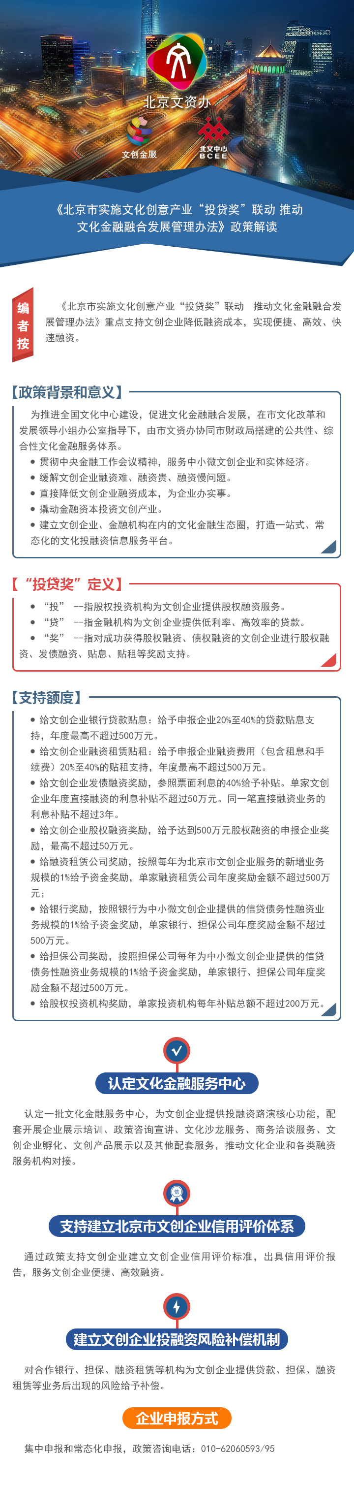 解读《北京市实施文化创意产业“投贷奖”联动推动文化金融融合发展管理办法(试行)》