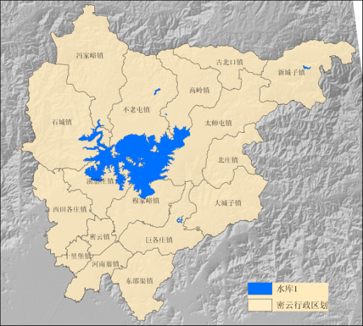 图2：密云行政区划图.png