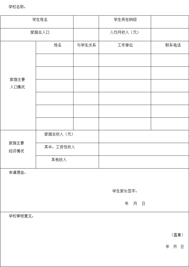 附件2：北京市普通高中临时困难补助申请表.png